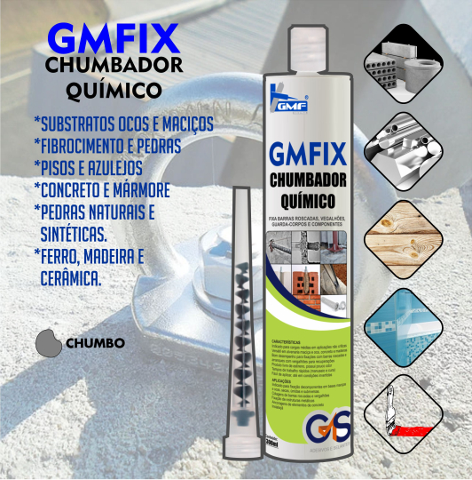 GMFIX CHUMBADOR QUÍMICO