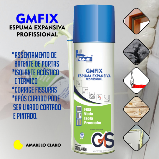 GMFIX ESPUMA EXPANSIVA PROFISSIONAL